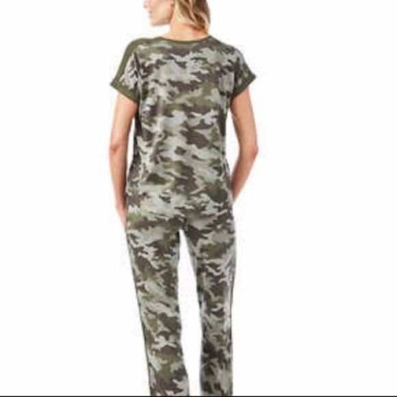 Lucky Brand Ladies' Camo 4-Piece Pajama Set Size Large - Picture 4 of 9